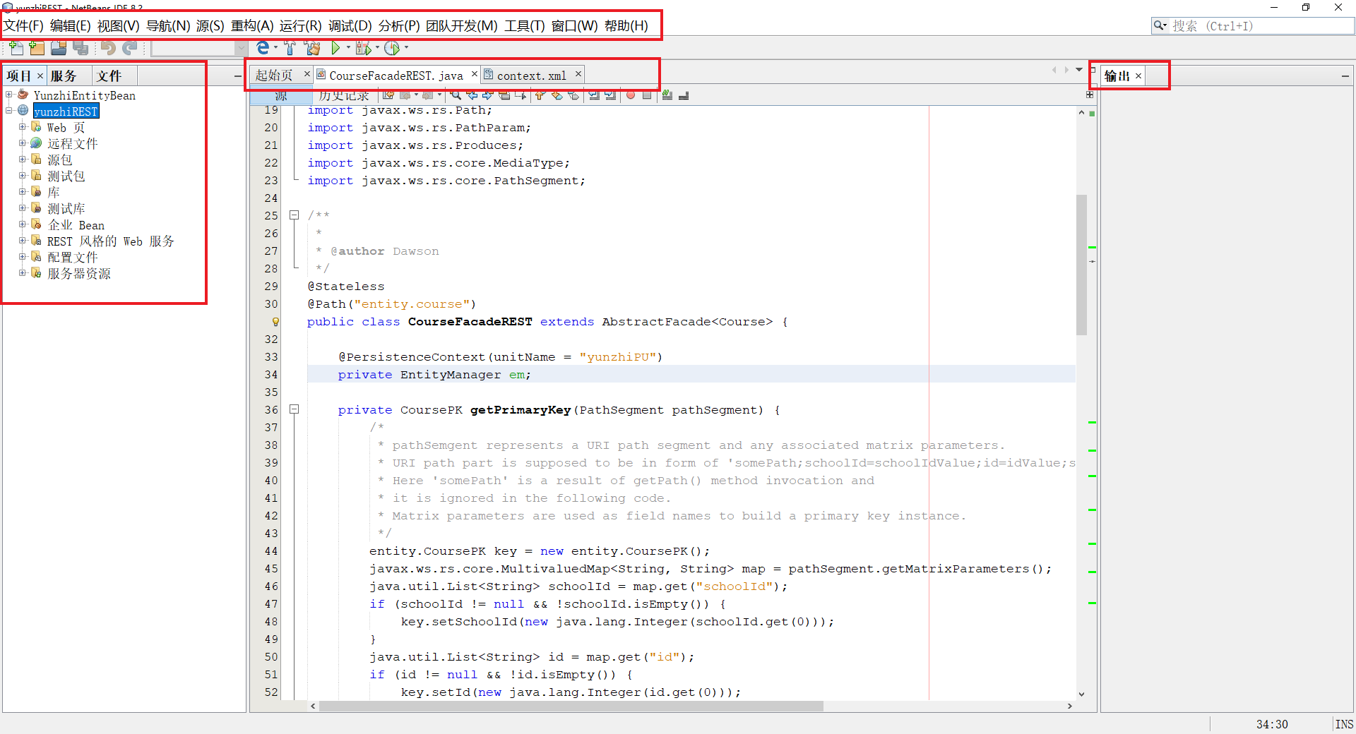 大字体的NetBeans